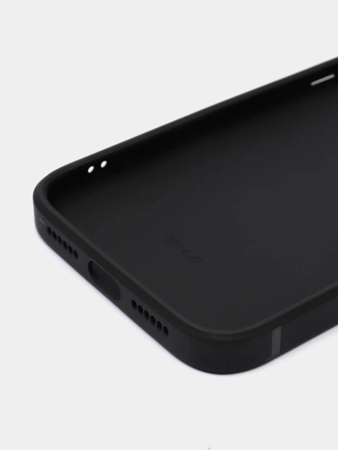 Угольный чехол силиконовый на iPhone 11 12 Айфон 11 12