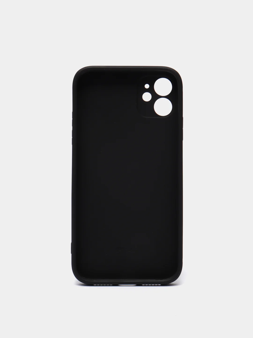 Угольный чехол силиконовый на iPhone 11 12 Айфон 11 12