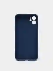 Индиго чехол силиконовый на iPhone 11 12 Айфон 11 12
