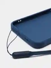 Индиго чехол силиконовый на iPhone 11 12 Айфон 11 12