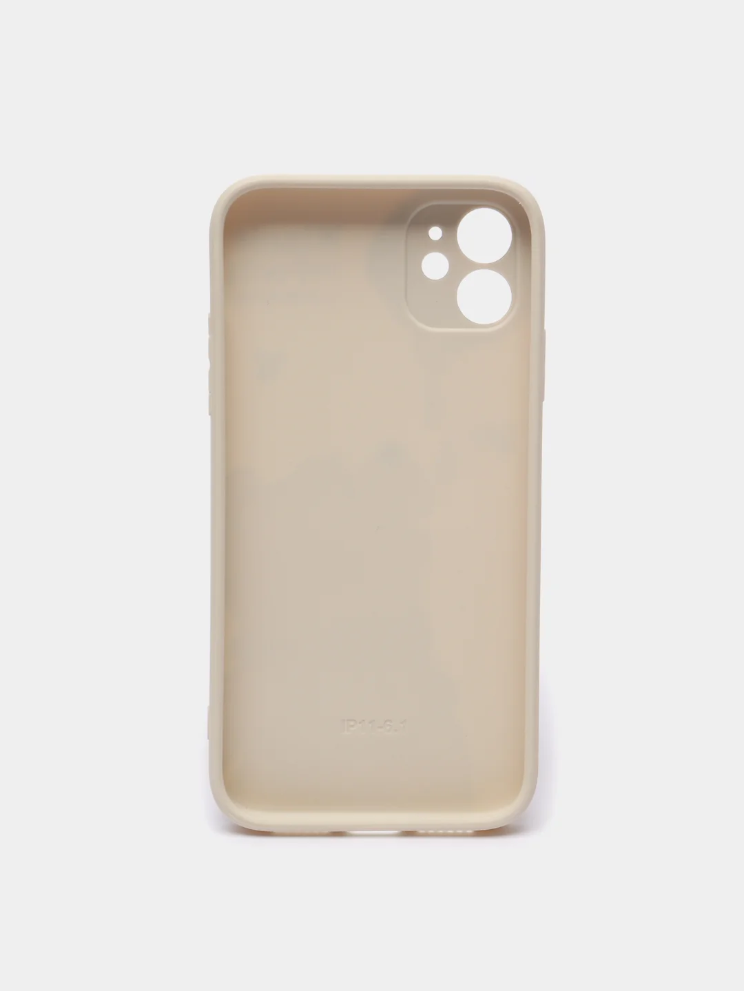Горчичный чехол силиконовый на iPhone 11 12 Айфон 11 12