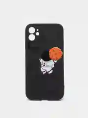Бежевый меланж чехол силиконовый на iPhone 11 12 Айфон 11 12
