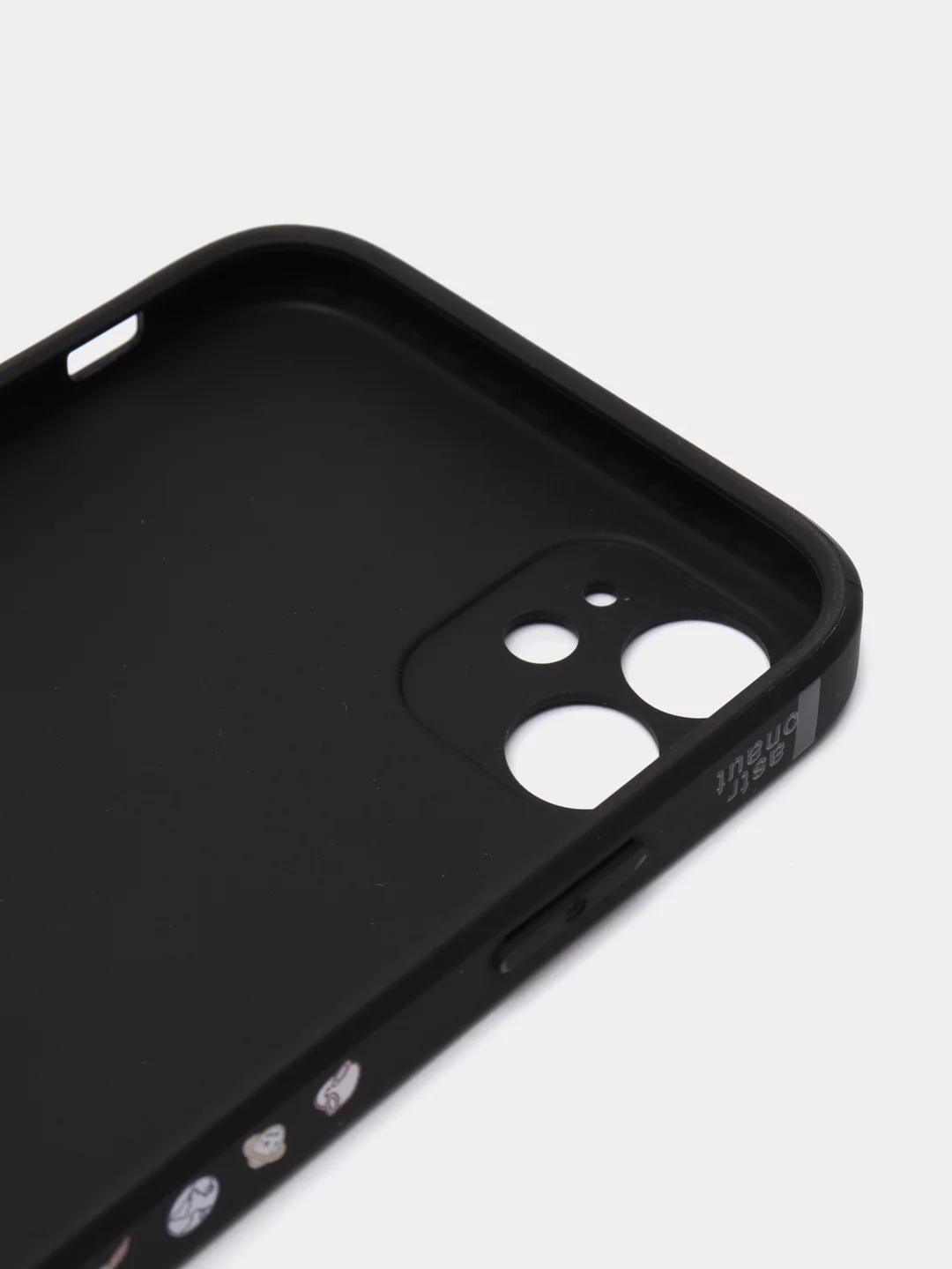 Бежевый меланж чехол силиконовый на iPhone 11 12 Айфон 11 12