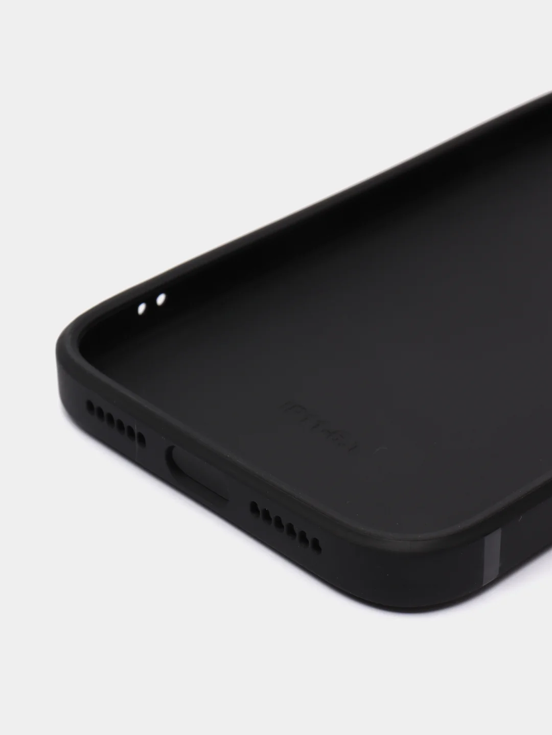 Бежевый меланж чехол силиконовый на iPhone 11 12 Айфон 11 12