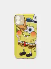 Желтый чехол силиконовый на iPhone 11 12 Айфон 11 12