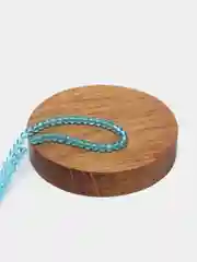 Бирюзовый бусины с гранями, 2 мм -АВ эффект
