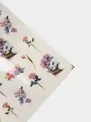 Лесной зеленый слайдеры для дизайна ногтей / наклейки для ногтей