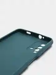 Синий меланж xiaomi Redmi 9T Чехол силиконовый матовый Soft Touch