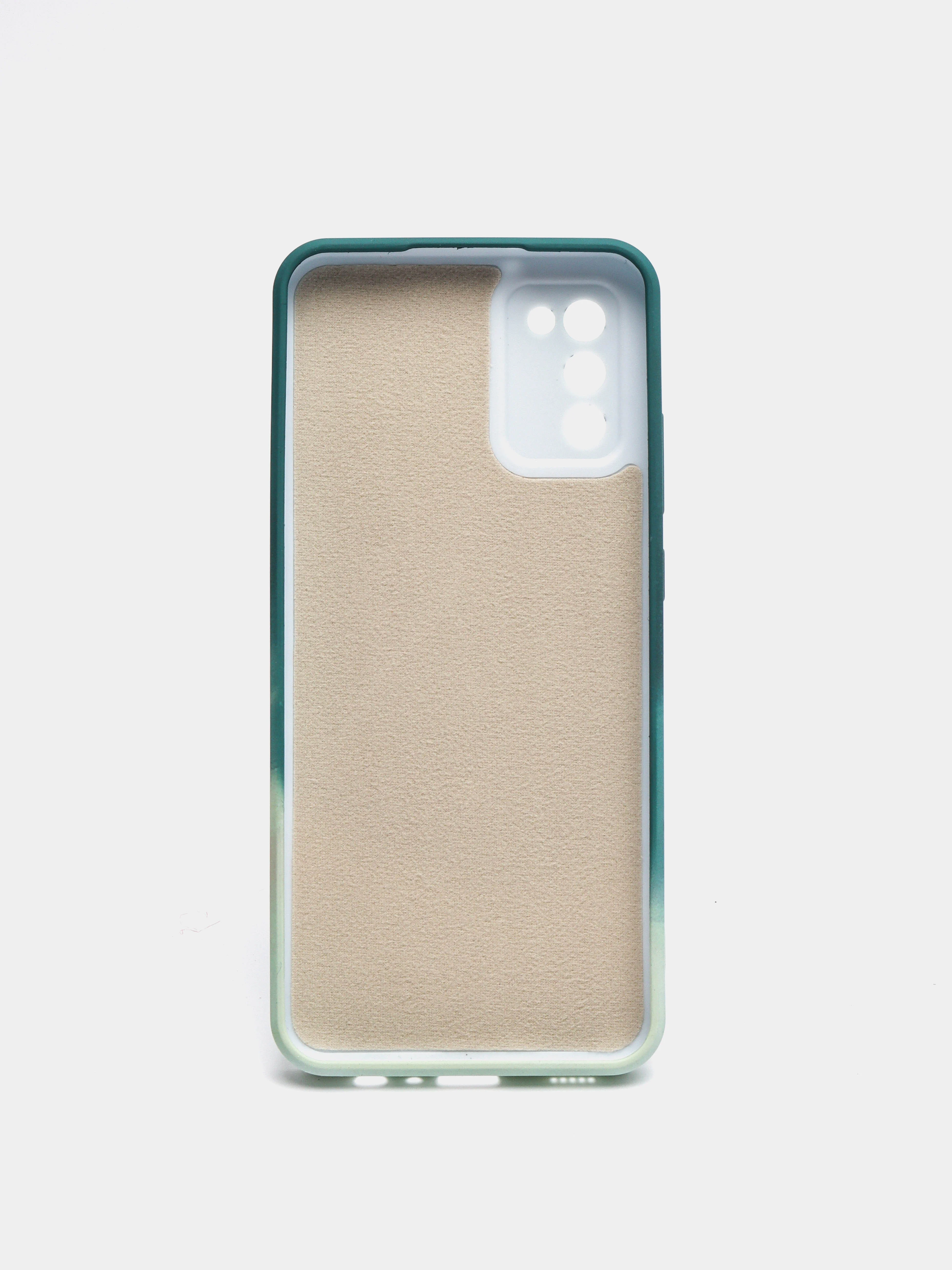 Морской чехол силиконовый Samsung Galaxy A02s, Самсунг Галакси А02с с мягким подкладом