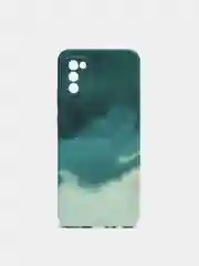 Морской чехол силиконовый Samsung Galaxy A02s, Самсунг Галакси А02с с мягким подкладом