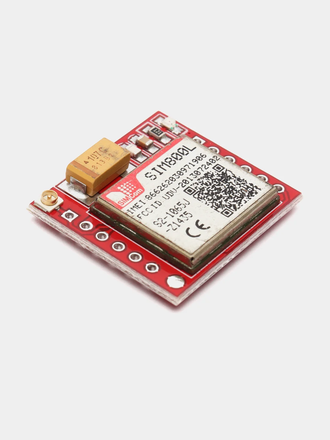Модуль GSM/GPRS на основе чипа SIM800L с проволочной антенной