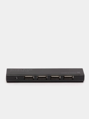 Универсальный USB разветвитель Defender USB 2.0, светодиодный индикатор, 4 порта