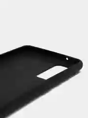Черный чехол на Samsung Galaxy S20 FE / Самсунг Галакси С20 ФЕ, Fan Edition, силиконовый, цветной