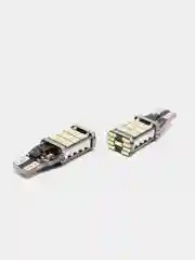 Белый габаритные светодиодные лампы T10 W5W 26SMD и T15 W16W на огни на габаритки и задний ход
