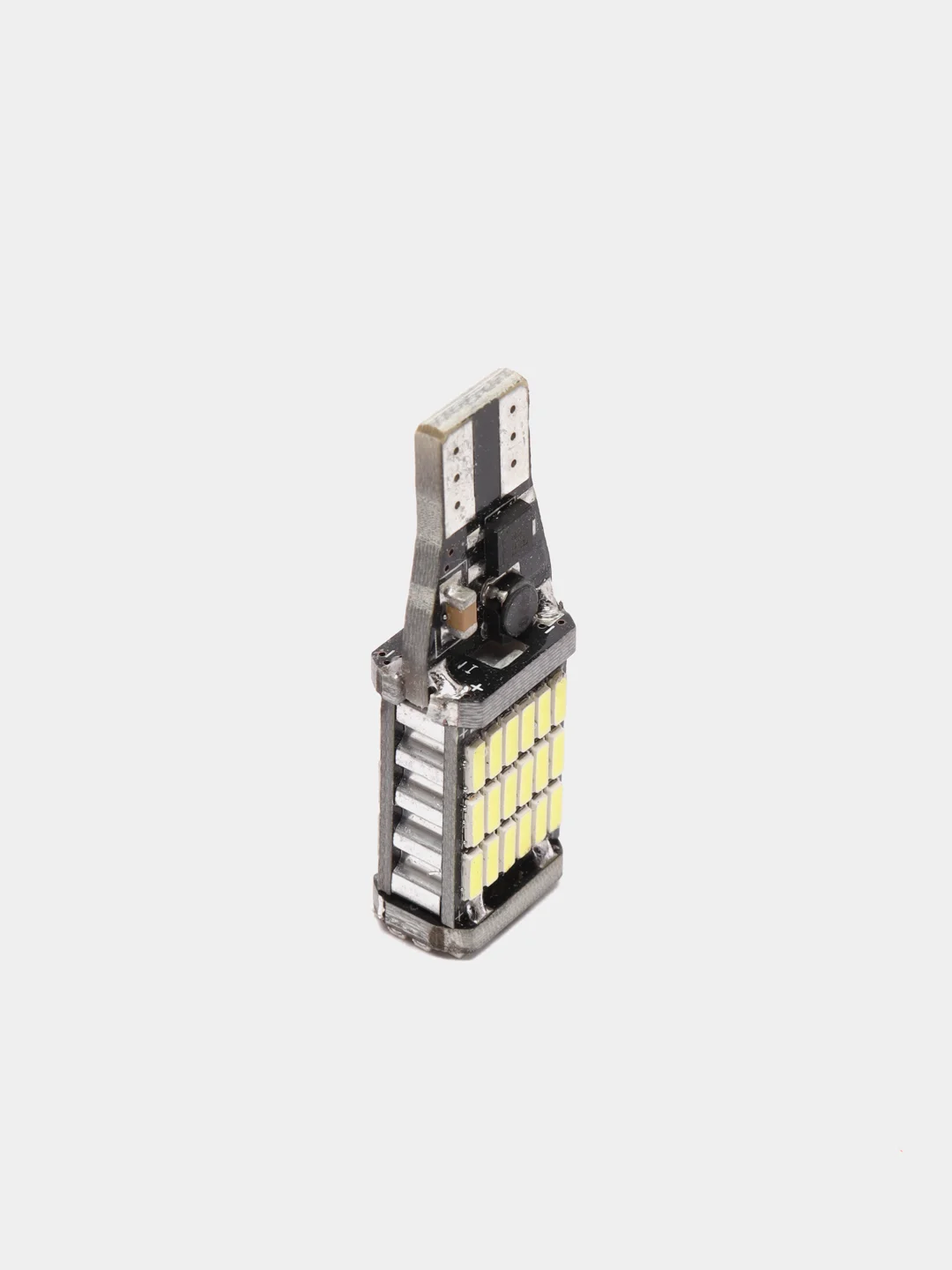 Белый габаритные светодиодные лампы T10 W5W 26SMD и T15 W16W на огни на габаритки и задний ход