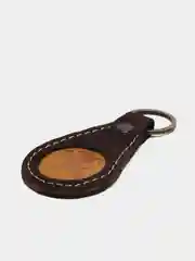 Брелок для ключа кожаный, трёхслойный, с логотипом