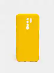Желтый чехол для Xiaomi Redmi 9 силиконовый