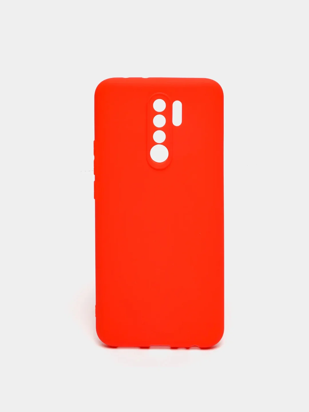 Красный чехол для Xiaomi Redmi 9 силиконовый