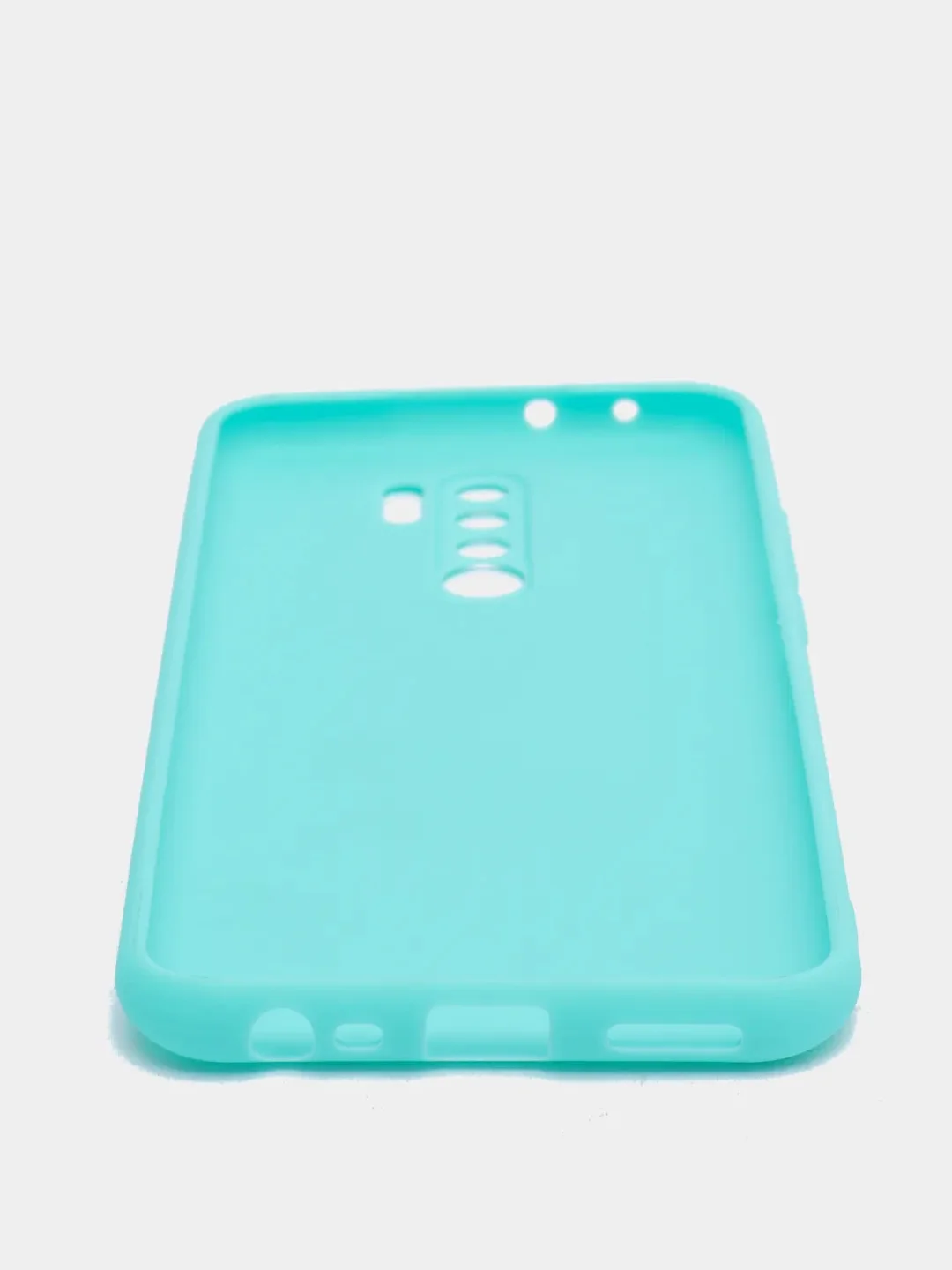 Бирюзовый чехол для Xiaomi Redmi 9 силиконовый
