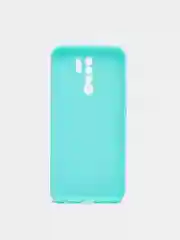 Бирюзовый чехол для Xiaomi Redmi 9 силиконовый