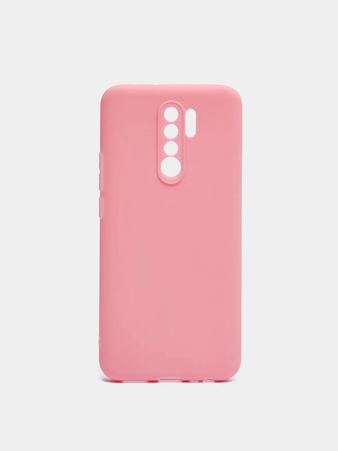 Розовый чехол для Xiaomi Redmi 9 силиконовый