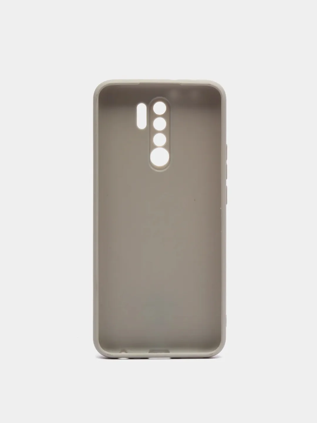Серый чехол для Xiaomi Redmi 9 силиконовый