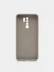 Серый чехол для Xiaomi Redmi 9 силиконовый