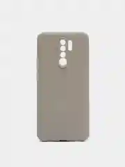 Серый чехол для Xiaomi Redmi 9 силиконовый