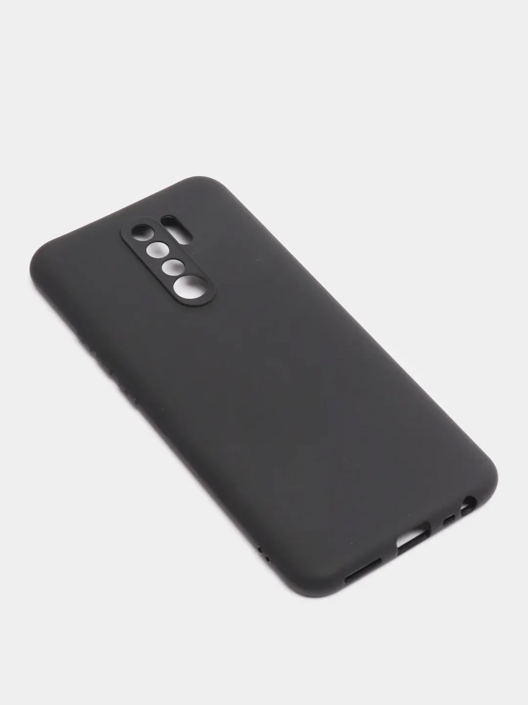Черный чехол для Xiaomi Redmi 9 силиконовый