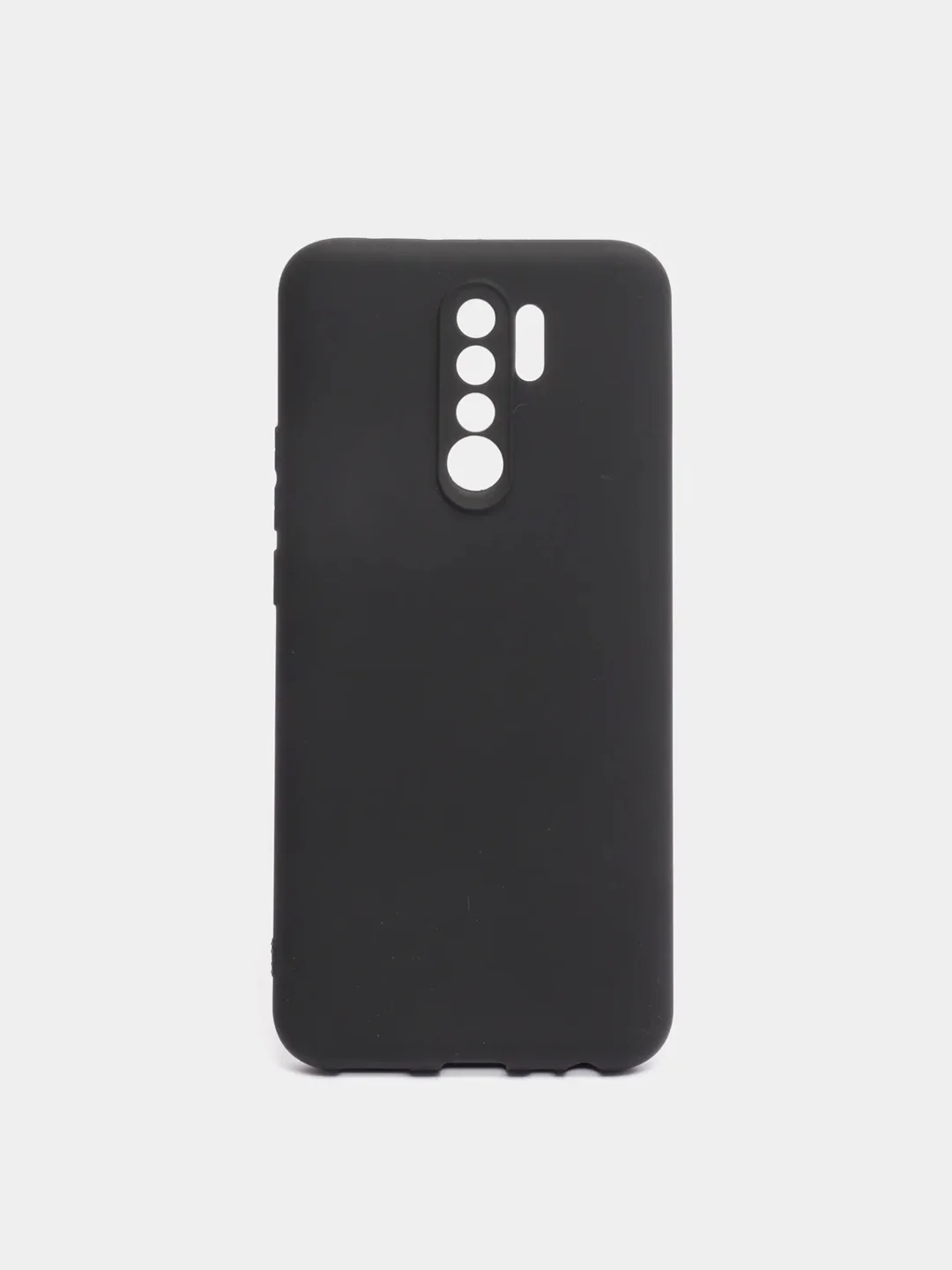 Черный чехол для Xiaomi Redmi 9 силиконовый
