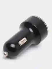 Черный автомобильное зарядное устройство, 2USB, QC3 (быстрая зарядка) и 2,4А