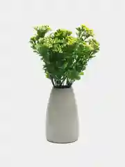 Желтый букет искусственной зелени