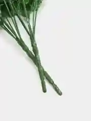 Желтый букет искусственной зелени
