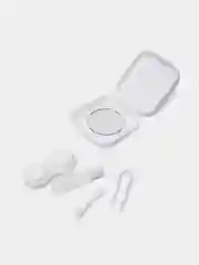 Белый контейнер для хранения линз
