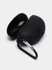 Черный чехол на Huawei FreeBuds 4i для беспроводных наушников КАРТОФАН силиконовый матовый тонкий