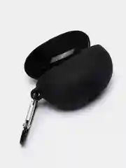 Черный чехол на Huawei FreeBuds 4i для беспроводных наушников КАРТОФАН силиконовый матовый тонкий