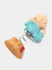 Голубой фигурки монахов Шао-Линь