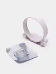 Белый самоклеящаяся подставка для фена