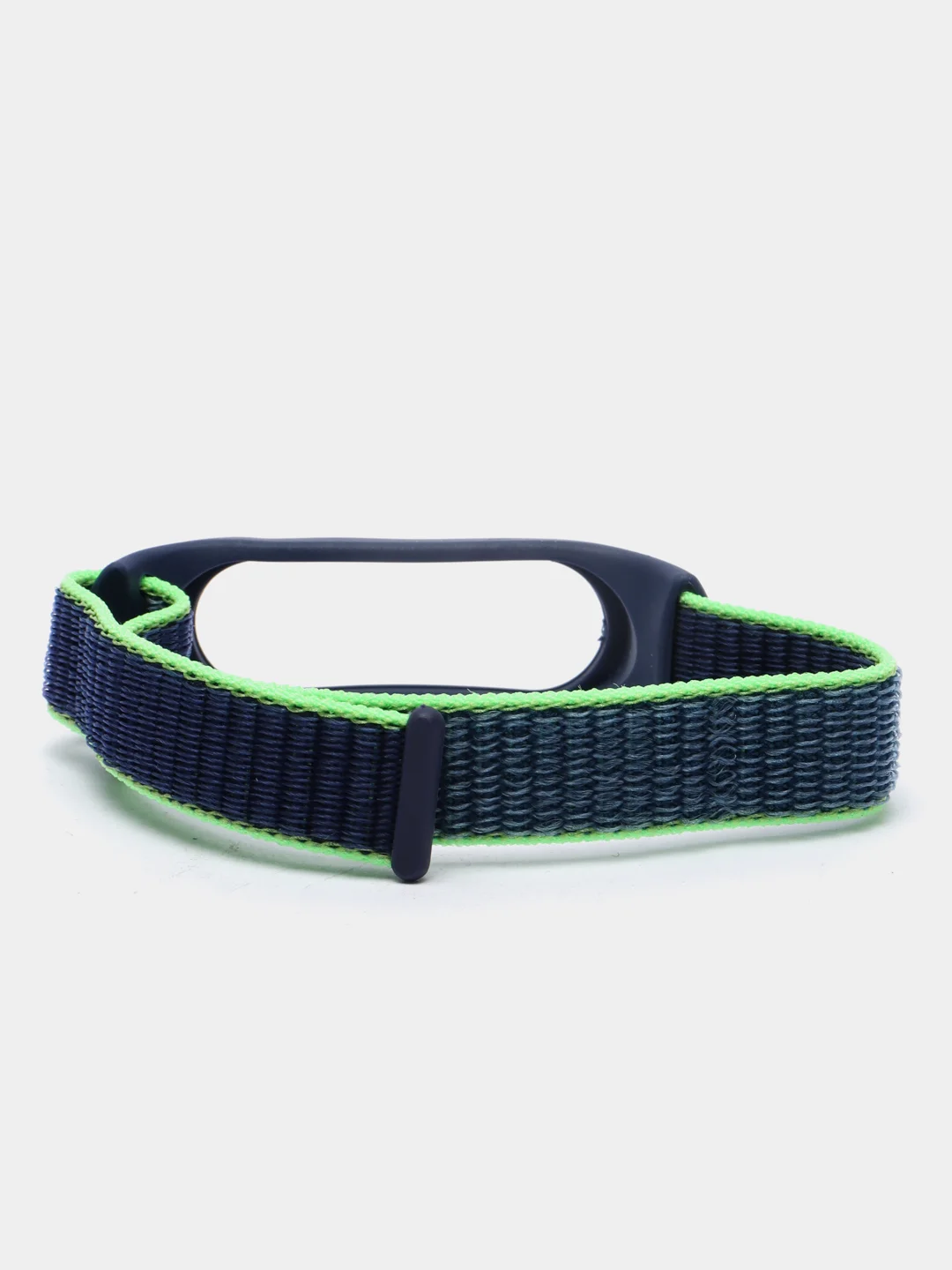 Лимонный ремешок нейлоновый для Xiaomi mi band 4/5/6/7, на липучке, Сяоми ми банд