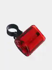 Фонарь велосипедный, задний, 7 режимов, 5 LED, 2 x АА, 6 х 4.5 х 3 см
