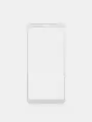 Белый гибридное защитное стекло для Meizu M6s