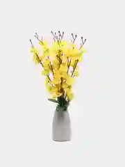 Желтый искусственные цветы "Сакура"