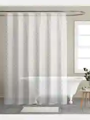 Шторка для ванной DeNASTIA 180x200 см, ПЕВА, цвет серый