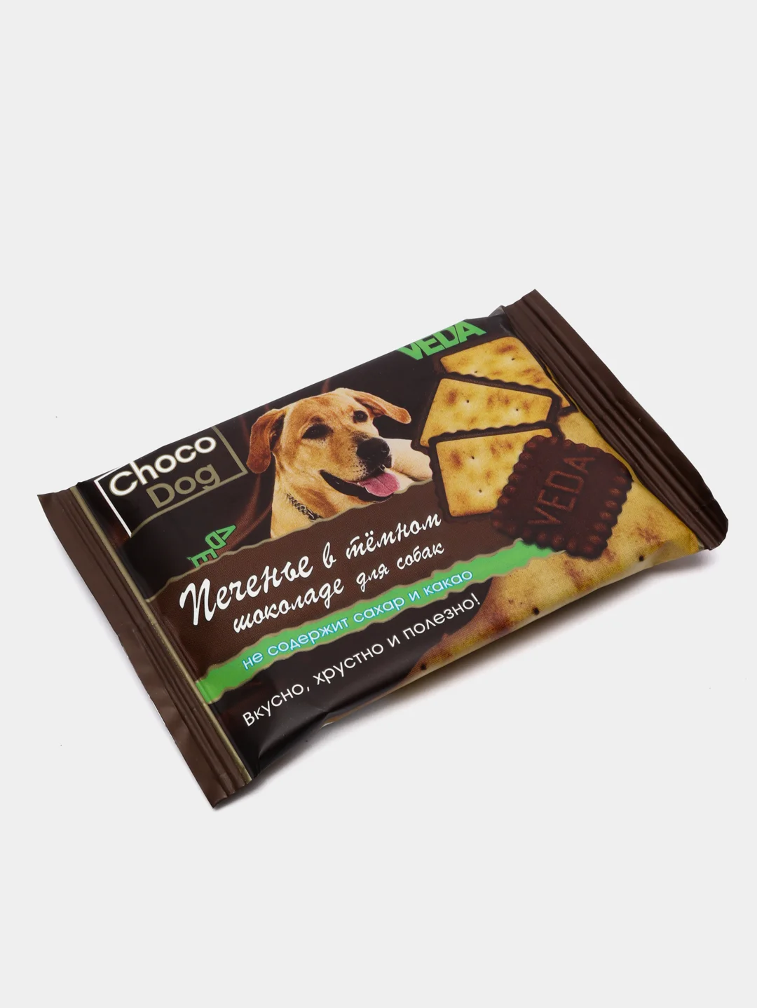 CHOCO DOG печенье в тёмном  шоколаде лакомство для собак, 30г