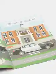 Черный многоразовые наклейки с заданиями "Крутые тачки", для мальчиков