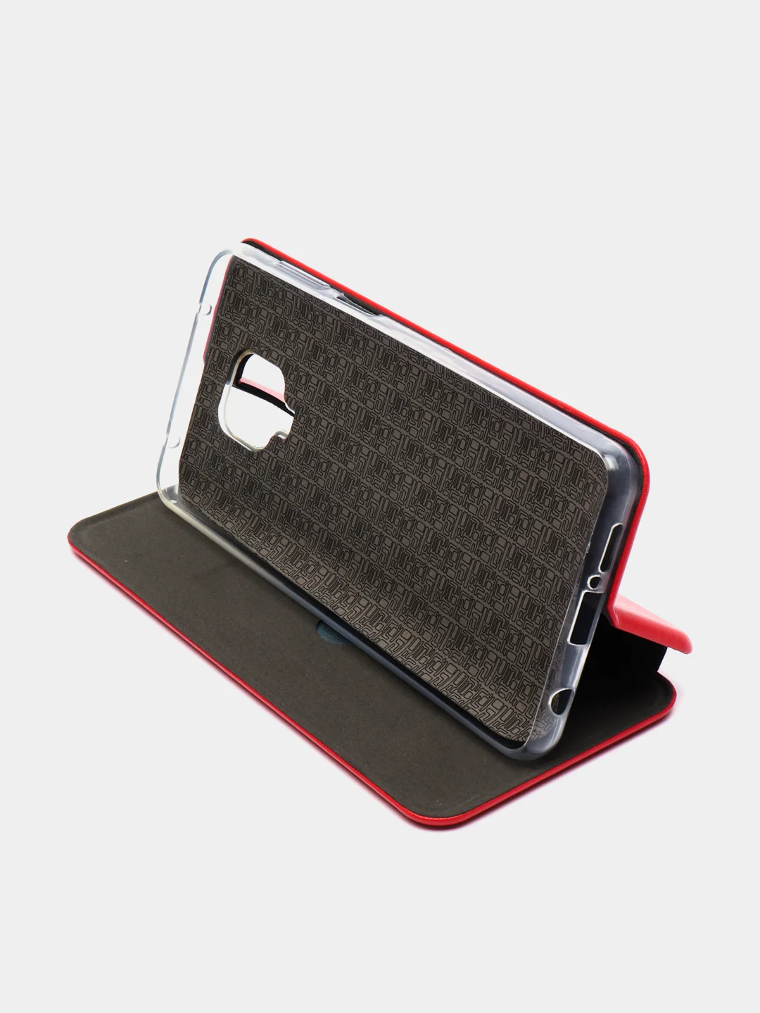 Красный чехол книжка Xiaomi Redmi Note 9S, Note 9 Pro, Редми Ноут 9 Про