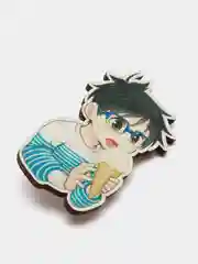 Значок деревянный по аниме "Юри на льду / Yuri on Ice"