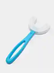 Голубой детская зубная щетка, U-образная