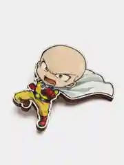 Значок деревянный по аниме "Ванпанчмен / One-Punch Man"