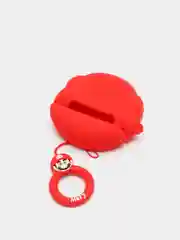 Медный чехол для беспроводных наушников AirPods 1/2, с карабином, силиконовый
